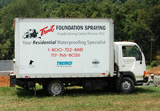 foundation spraying truck